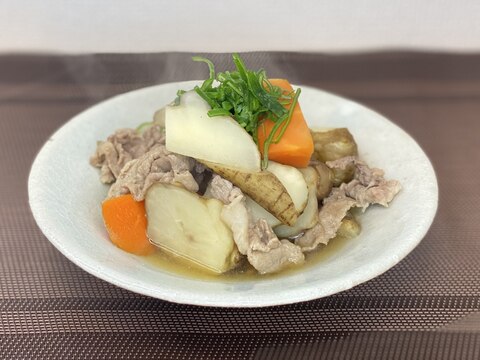 菊芋と根菜の煮物